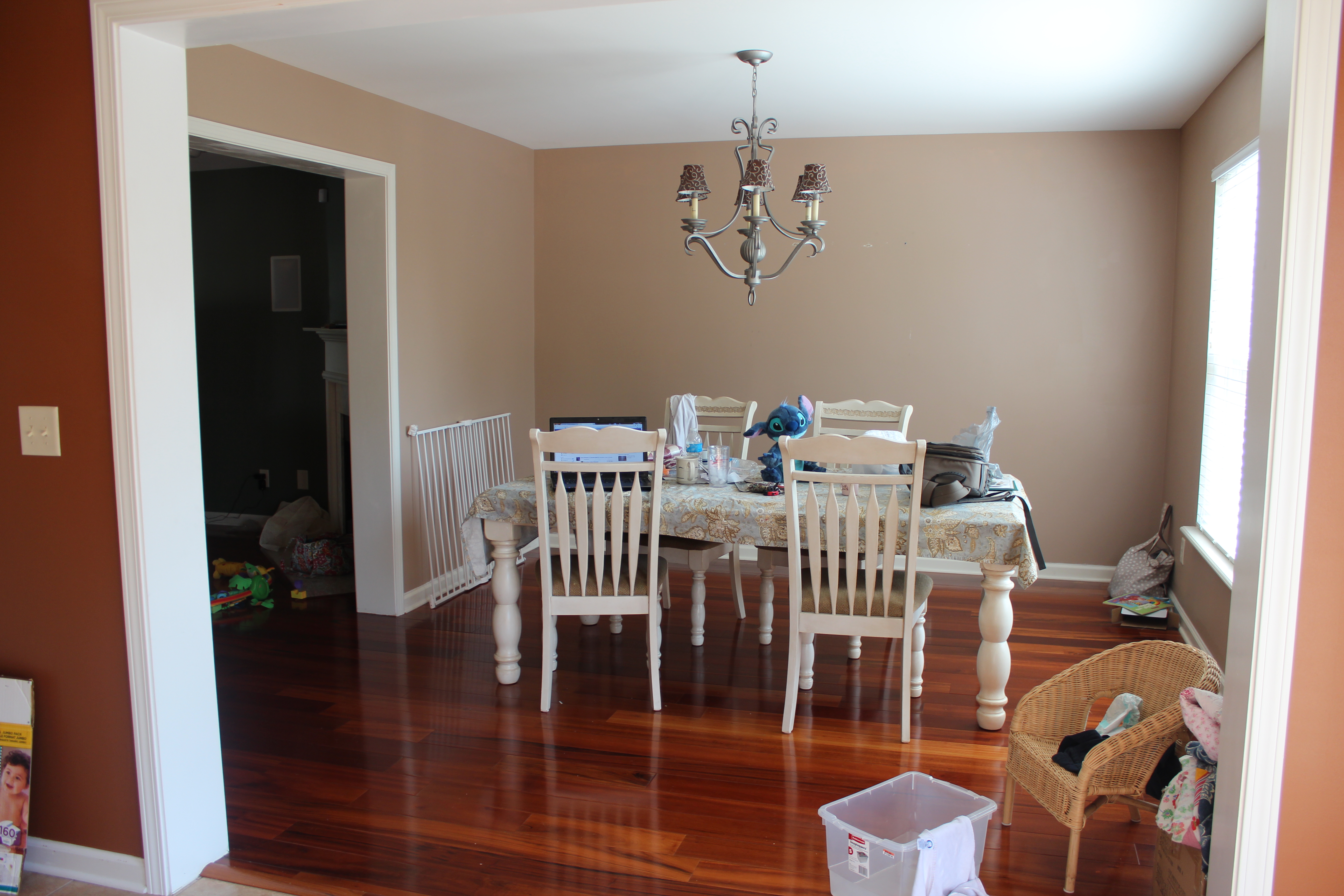 Using HomeRight Paint Sticks to Paint Our Dining Room - Bluesky at Home