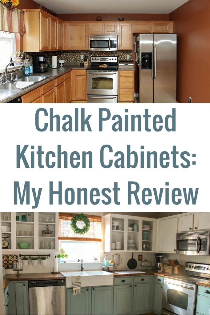 Chalk Painted Kitchen Cabinets Review 683x1024 