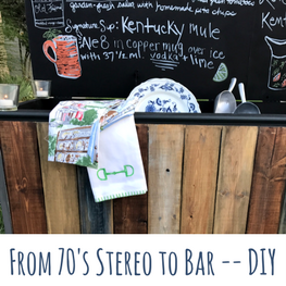stereo to bar DIY blog
