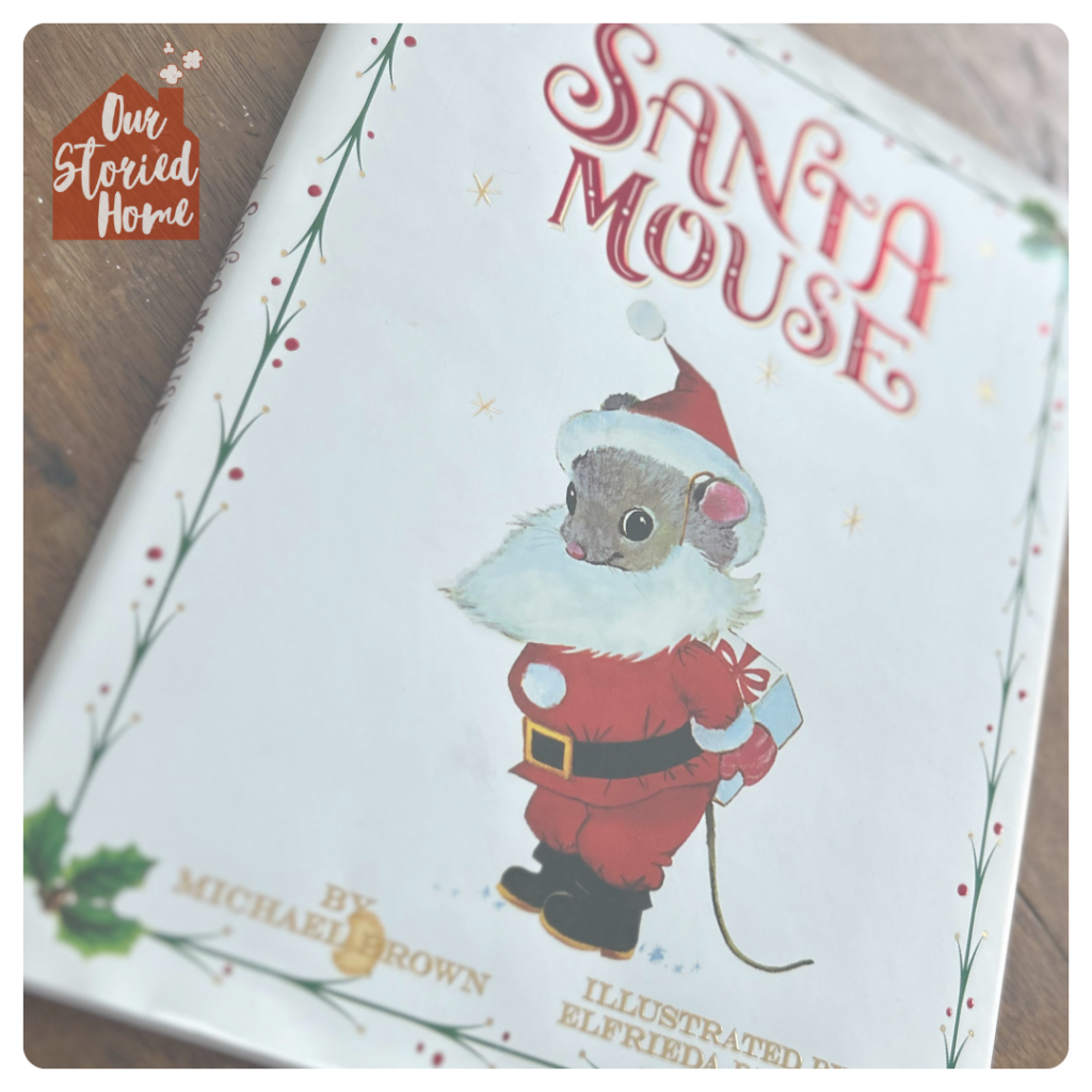 Santa Mouse book from a favorite childhood Christmas tradition